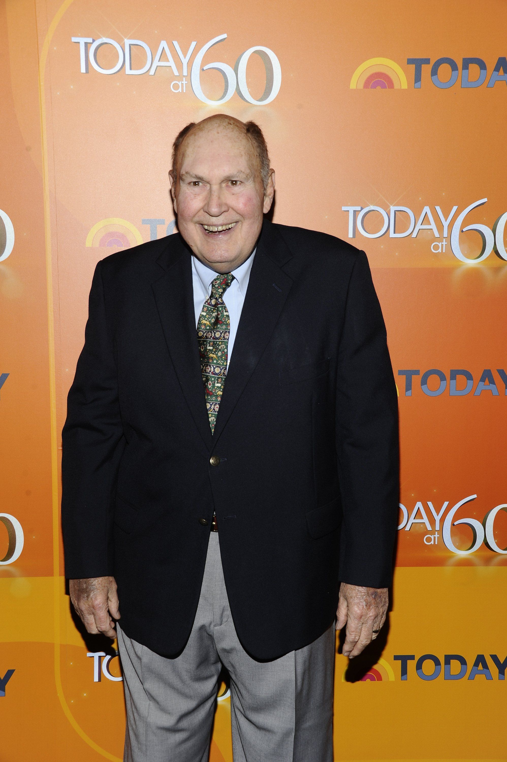 Willard Scott at the Edison Ballroom in New York to celebrate the 60th anniversary of the "TODAY" show on January 12, 2012. | Source: Getty Images