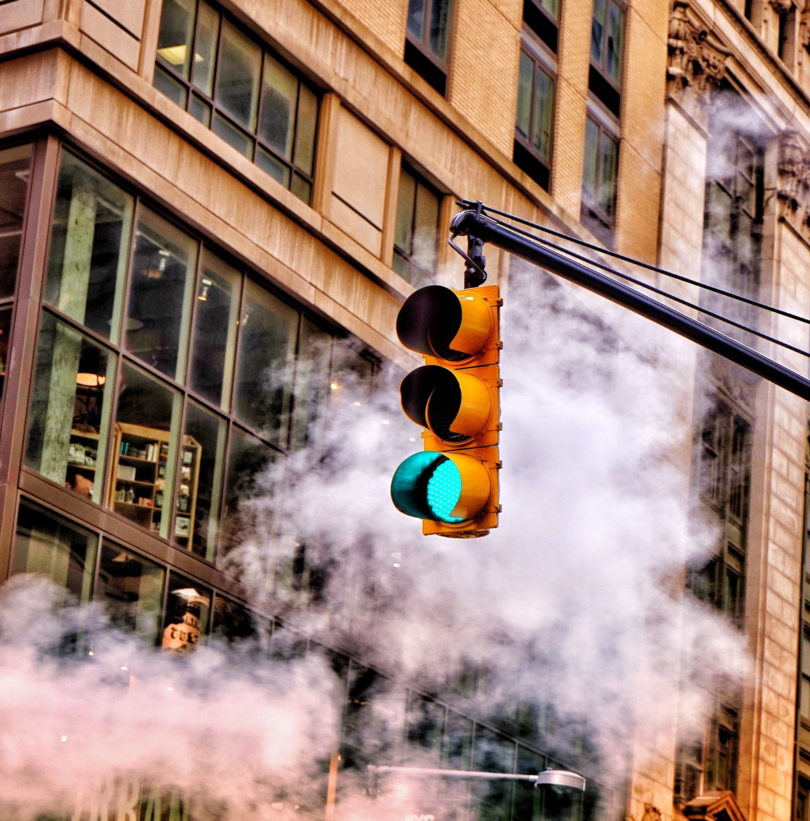 A traffic signal. | Source: Unsplash