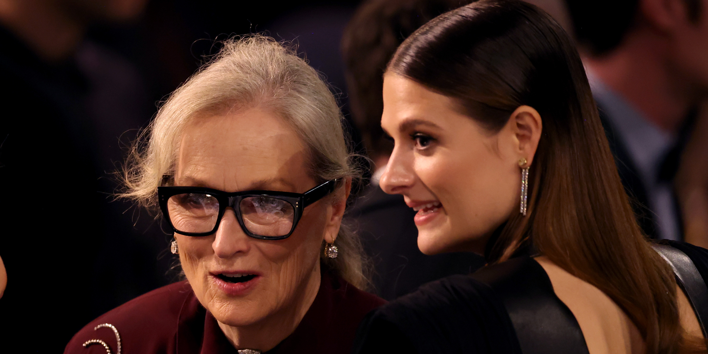 Meryl Streep and Louisa Jacobson | Source: Getty Images