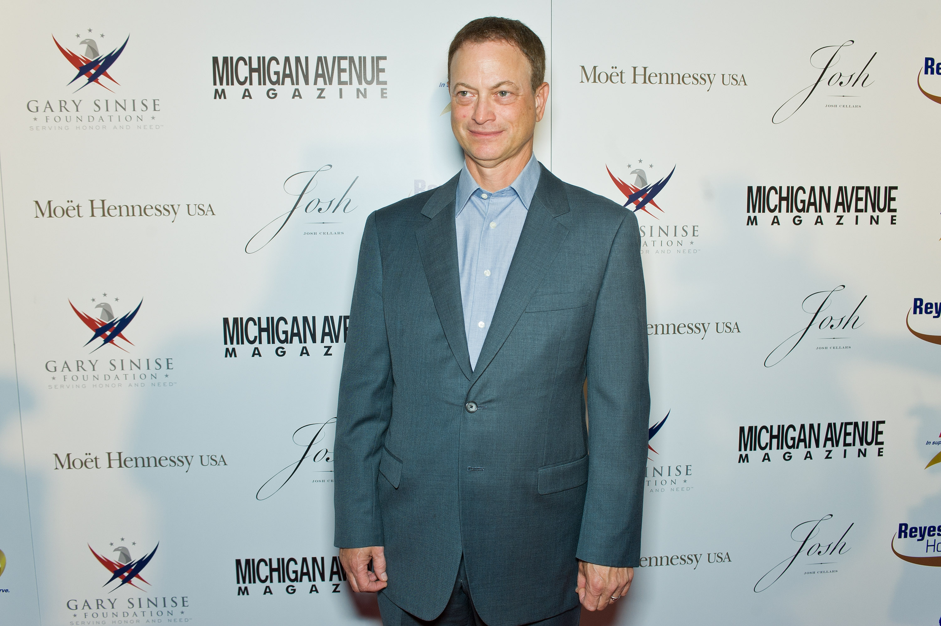 Gary Sinise attends The Gary Sinise Foundation "Inspiration To Action" Benefit Dinner at The Montgomery Club By Gibsons in Chicago, Illinois, on June 15, 2013. | Source: Getty Images