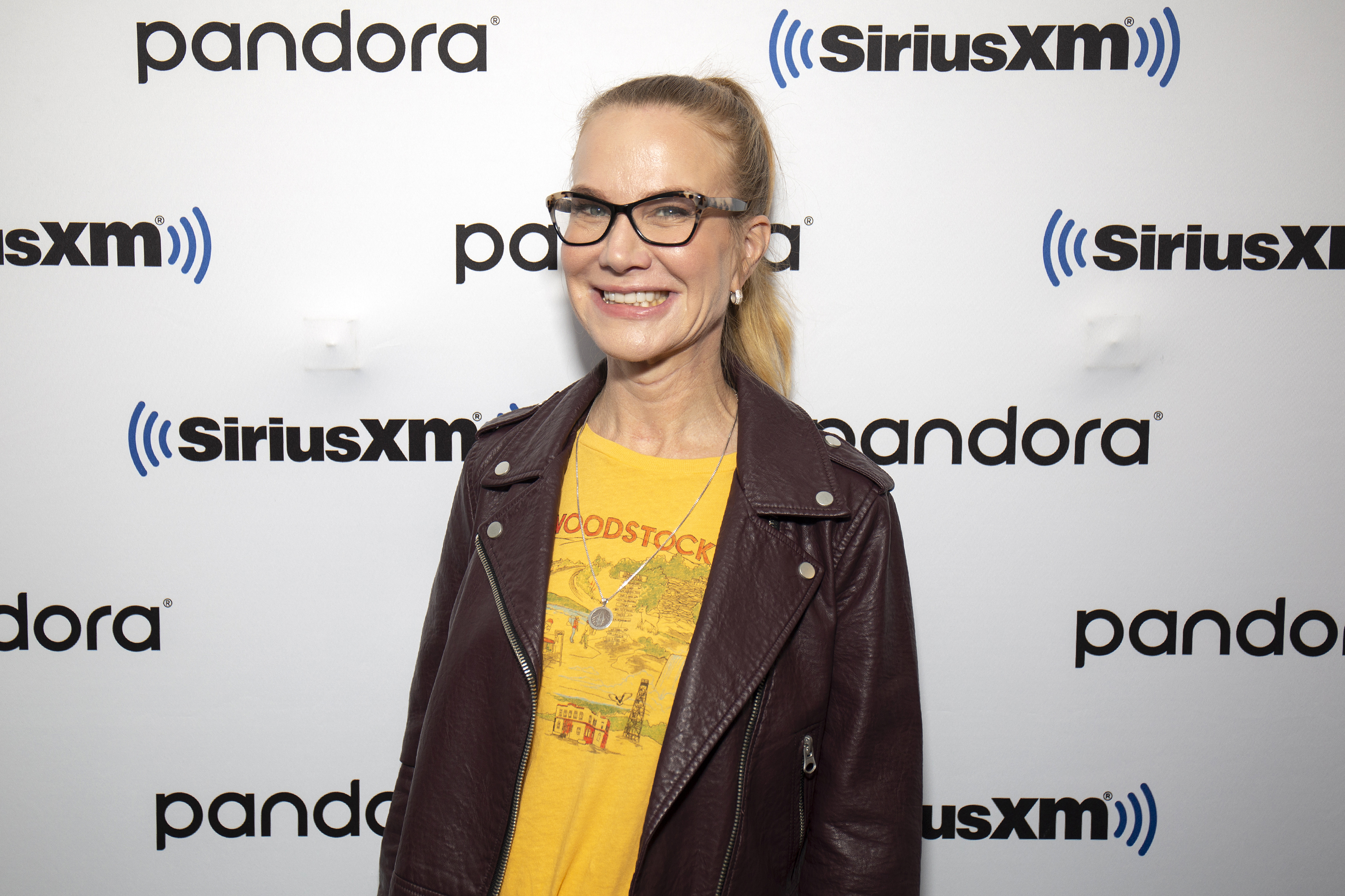 eannie Gaffigan visits SiriusXM Studios on October 3, 2019, in New York City. | Source: Getty Images