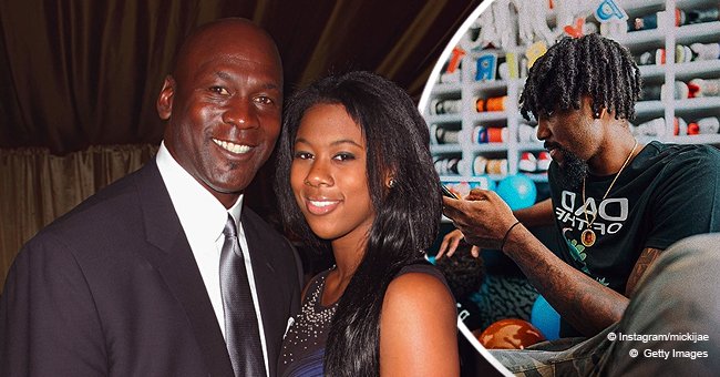 Michael Jordan's Daughter Jasmine Calls Fiancé Rakeem and Their Son Her ...