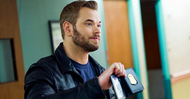 Actor Kellan Lutz on the set of "FBI: Most Wanted" during the March 19 episode in New York City | Photo: Getty images