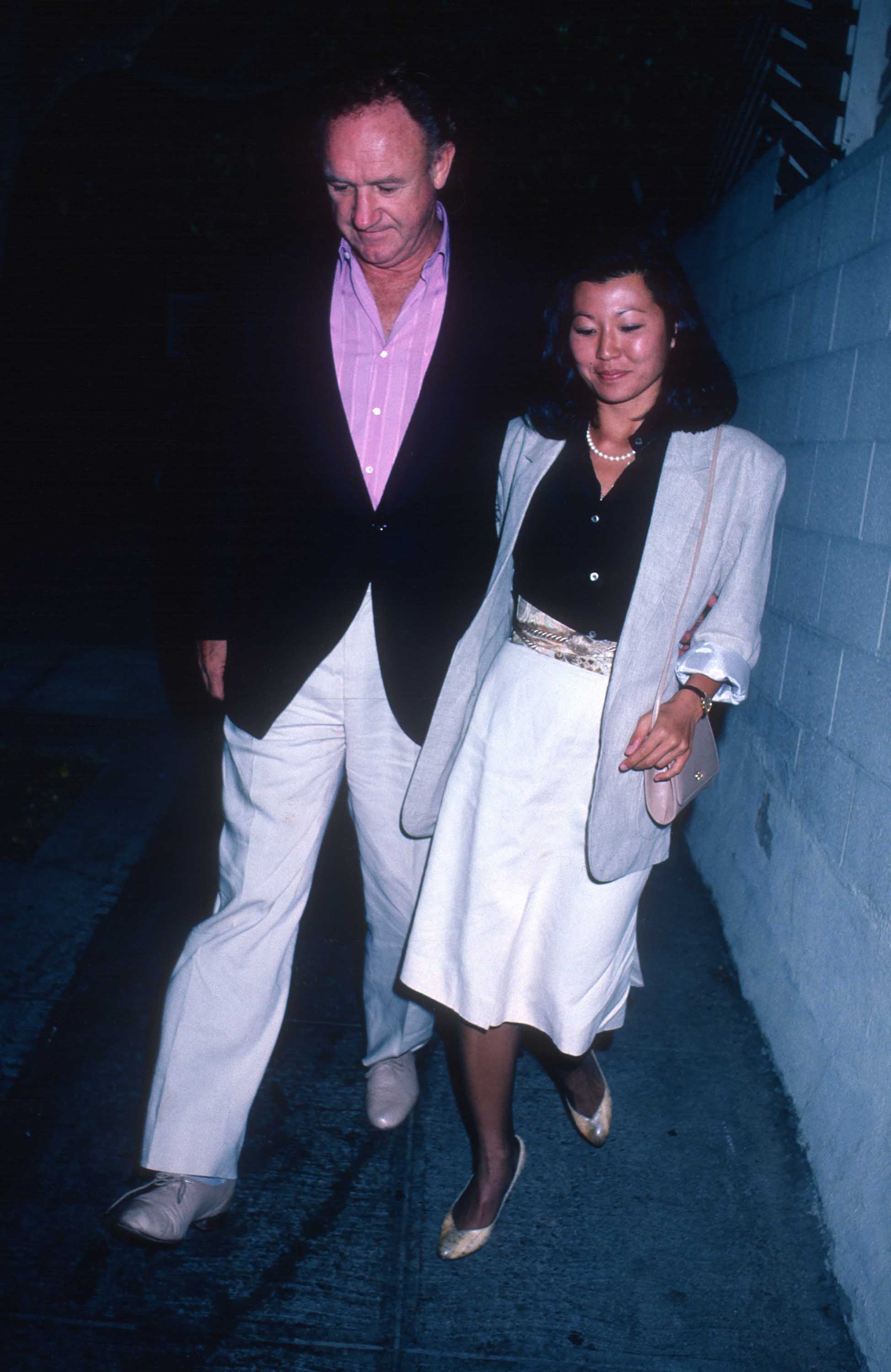 Gene Hackman and Betsy Arakawa at Spago in West Hollywood, California, on September 5, 1988 | Source: Getty Images