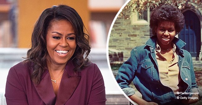 Michelle Obama Shares Photo of Herself as College Student to Promote ...