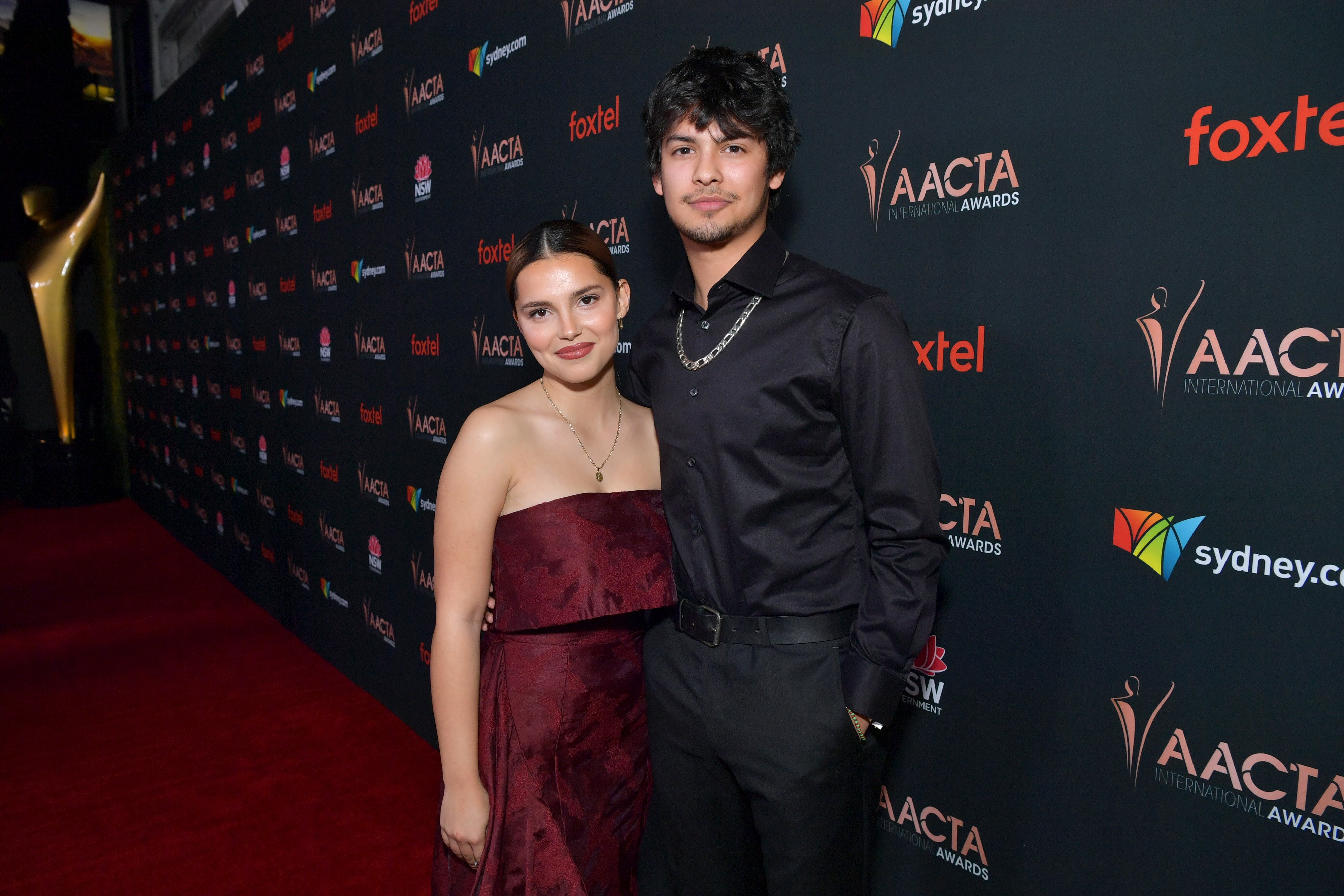  Inde Navarrette and Xolo Maridueña on January 03, 2020 in West Hollywood, California. | Source: Getty Images