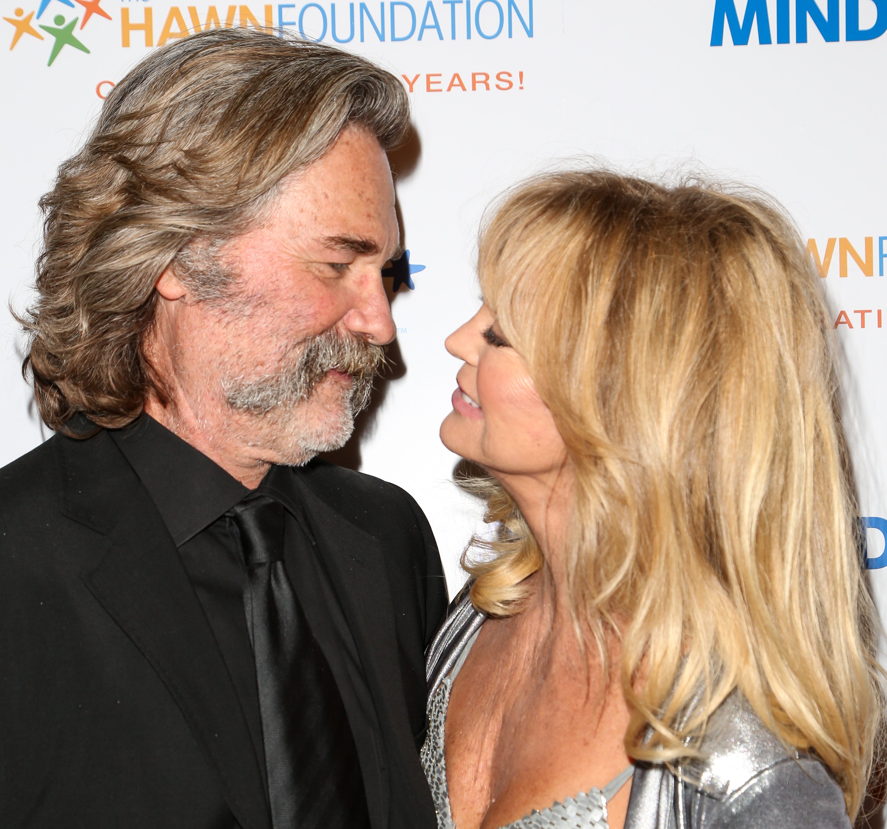 Kurt Russell and Goldie Hawn at Ron Burkle's Green Acres Estate on November 21, 2014 in Beverly Hills, California | Source: Getty Images