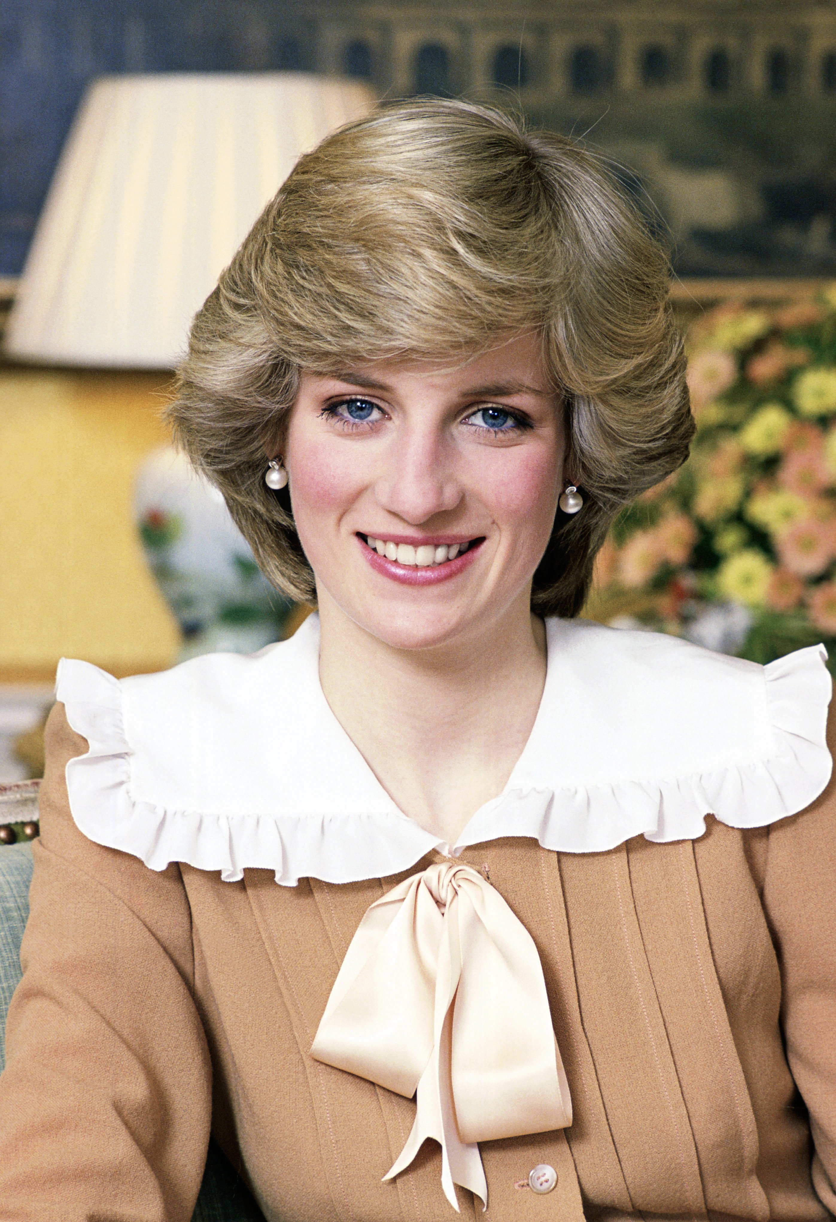 A portrait of Princess Diana at her home in Kensington Palace, London, United Kingdom ┃Source: Getty Images