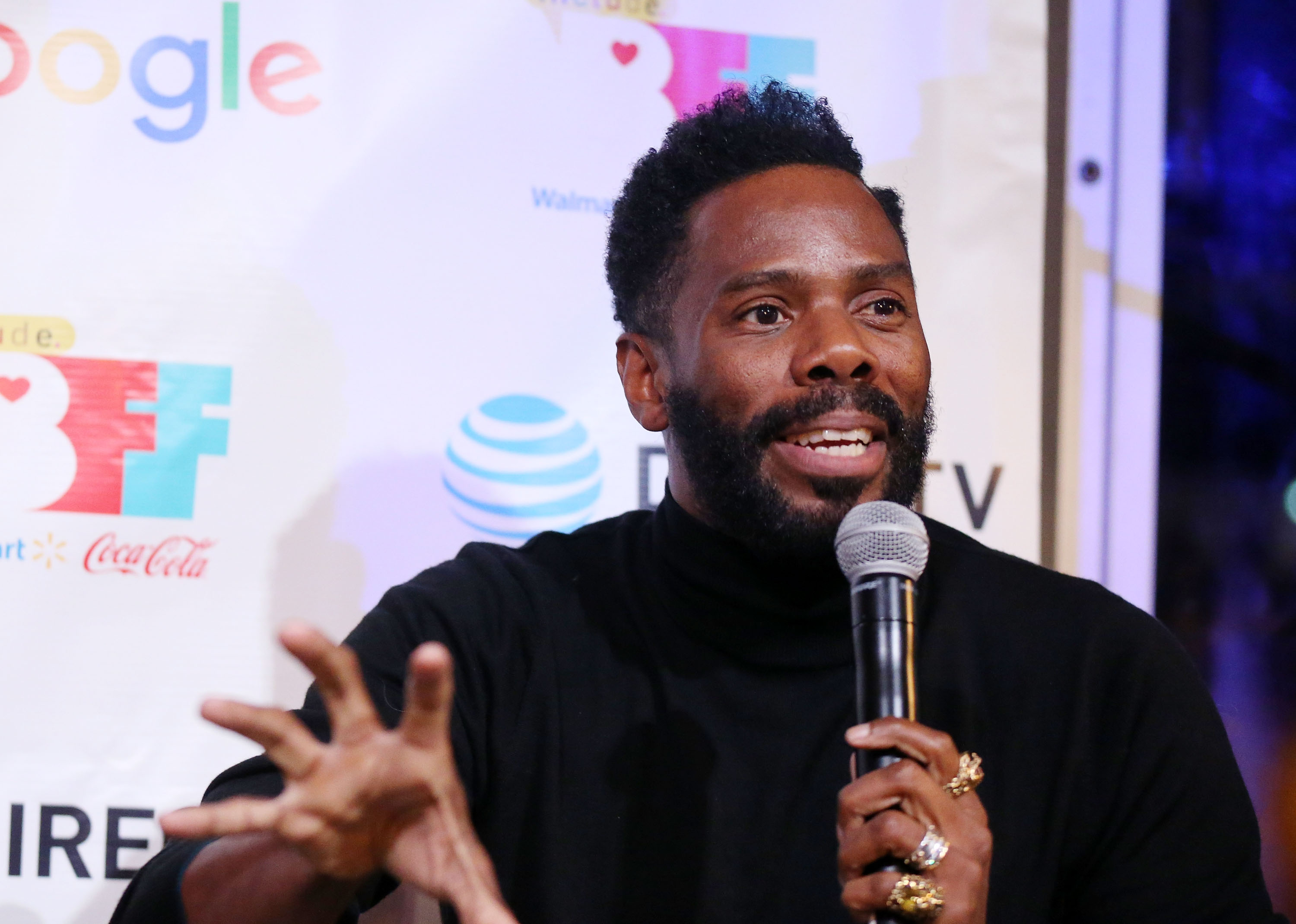 Colman Domingo speaking during the second annual Cocktails and Conversation event in Park City, Utah on January 20, 2018. | Source: Getty Images