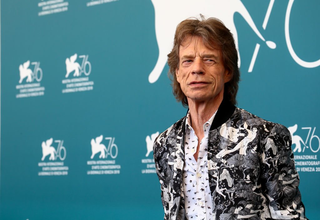 Mick Jagger attends &quot;The Burnt Orange Heresy&quot; photocall during the 76th Venice Film Festival at Sala Grande on September 07, 2019 | Source: Getty Images