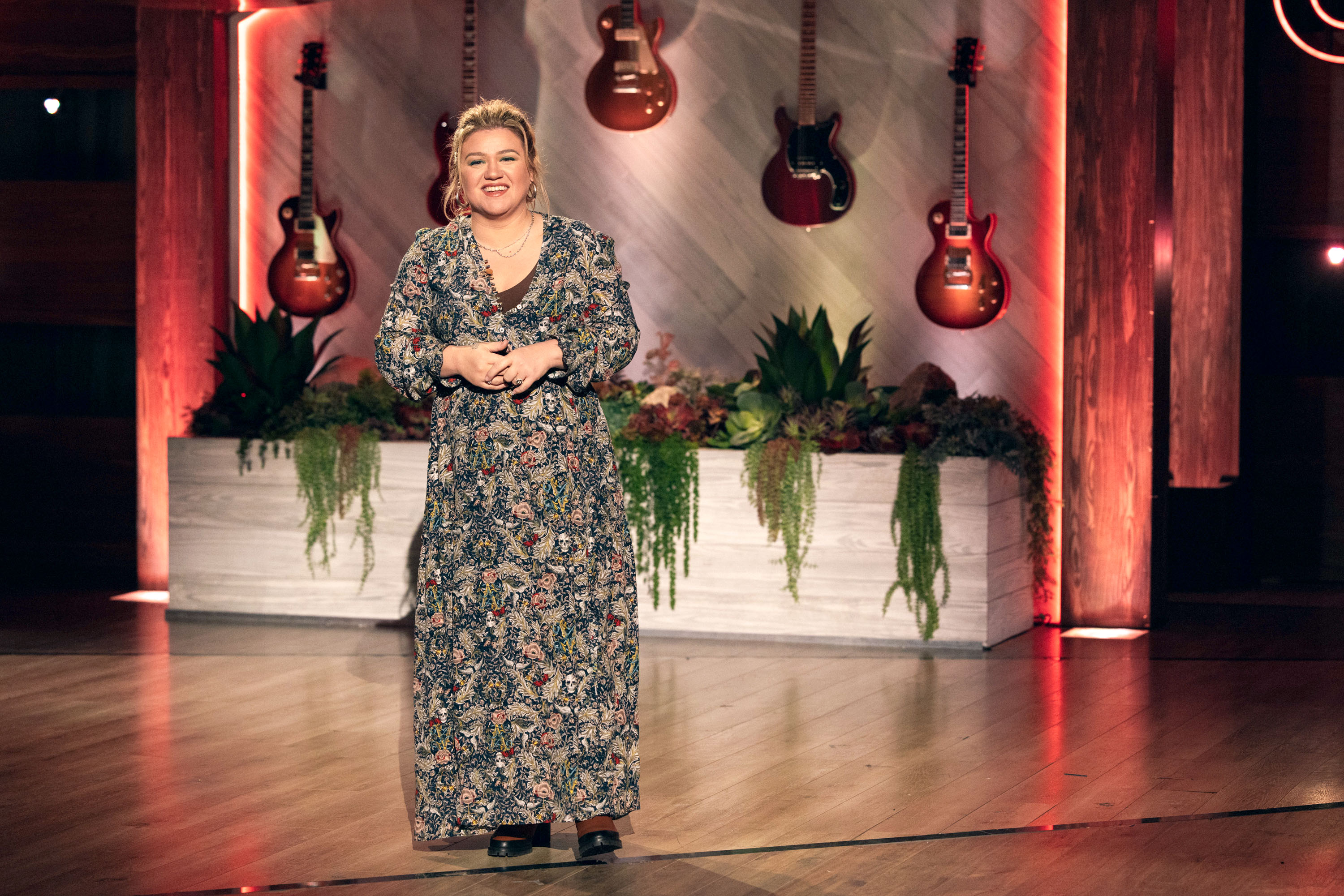 Kelly Clarkson during "The Kelly Clarkson Show" Season 4 on January 13, 2023 | Source: Getty Images