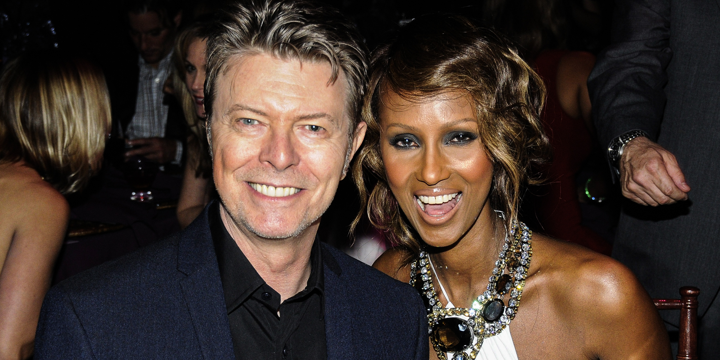 David Bowie and Iman | Source: Getty Images