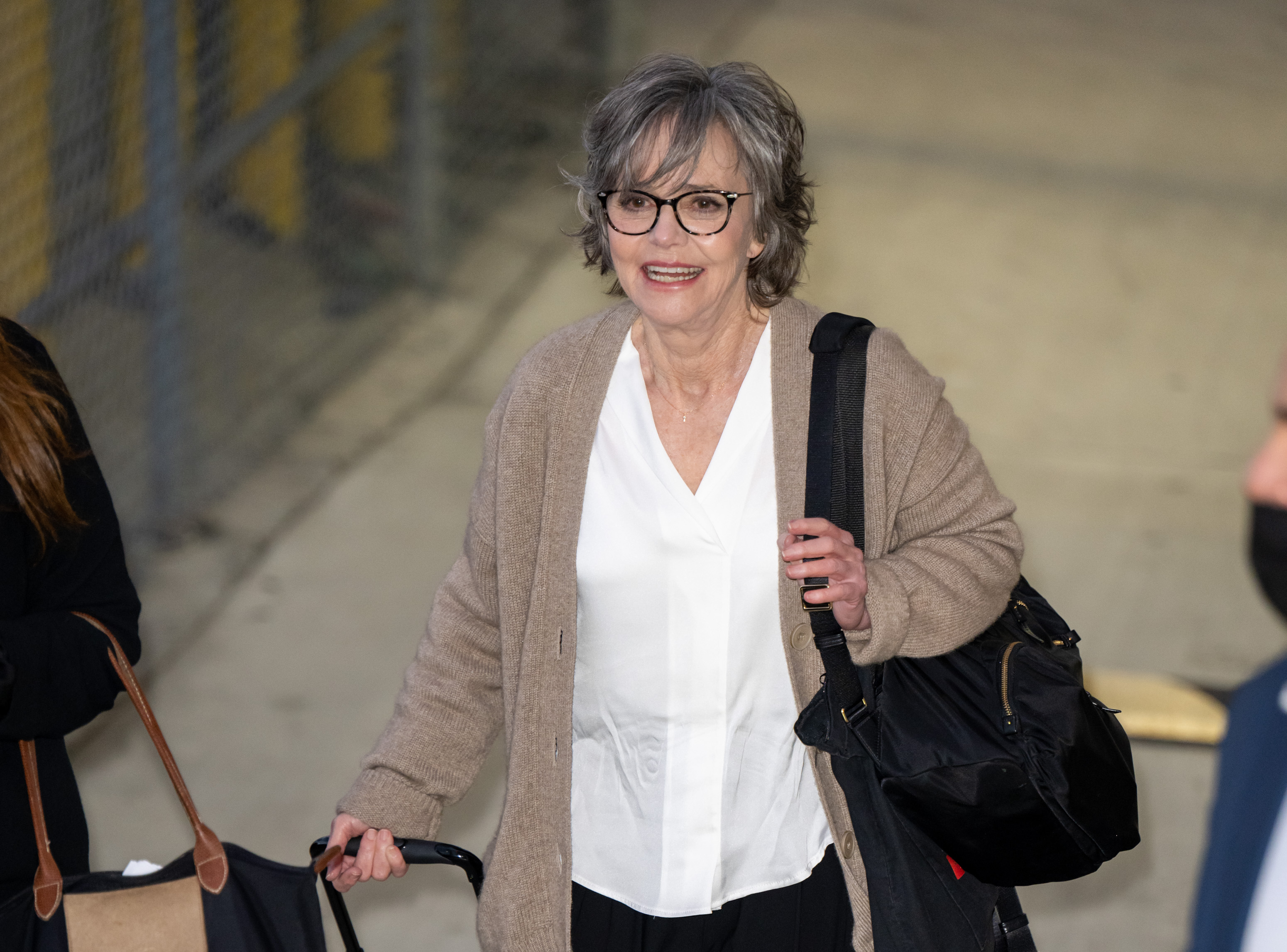 Sally Field pictured at "Jimmy Kimmel Live" on January 19, 2023 in Los Angeles, California | Source: Getty Images