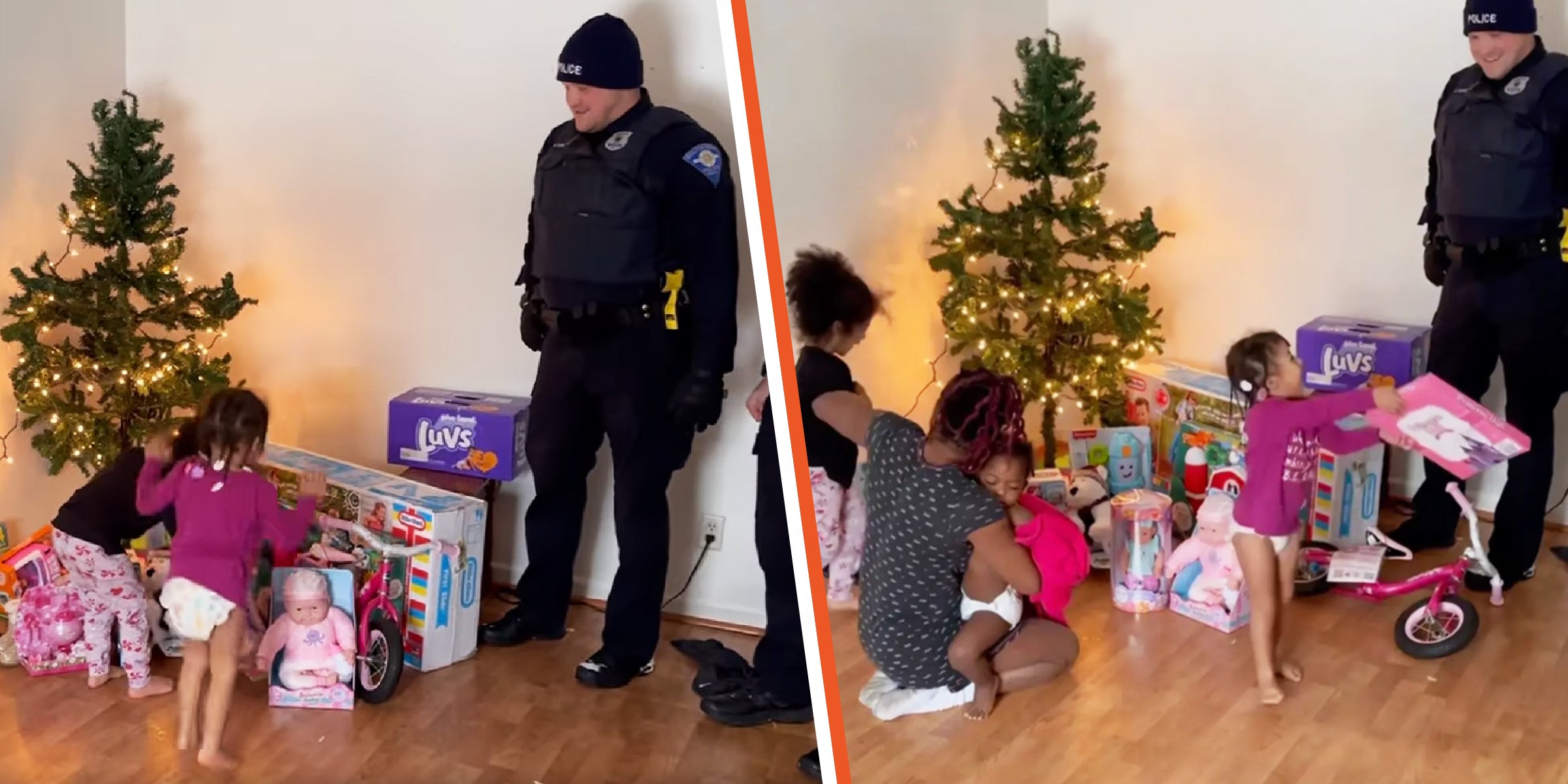 Police Officers and a South Bend, Indiana Family | Source: facebook.com/FOP36 