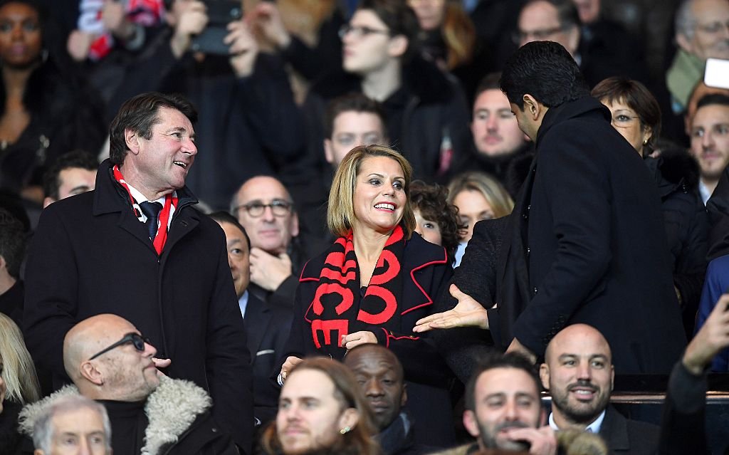 Laura Tenoudji et son mari Christian Estrosi | Photo : Getty Images
