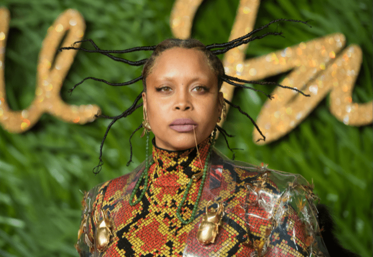 Erykah Badu at The Fashion Awards 2017 at Royal Albert Hall on December 4, 2017 | Photo: Getty Images