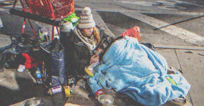Sandra begegnete einer obdachlosen Frau, die ihr ähnlich sah | Quelle: Shutterstock