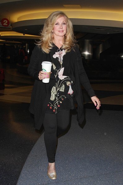 Morgan Fairchild seen at LAX on April 07, 2015 in Los Angeles. | Photo: Getty Images