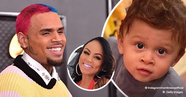 See Heartwarming Portrait Chris Brown's Mom Joyce Hawkins Proudly ...