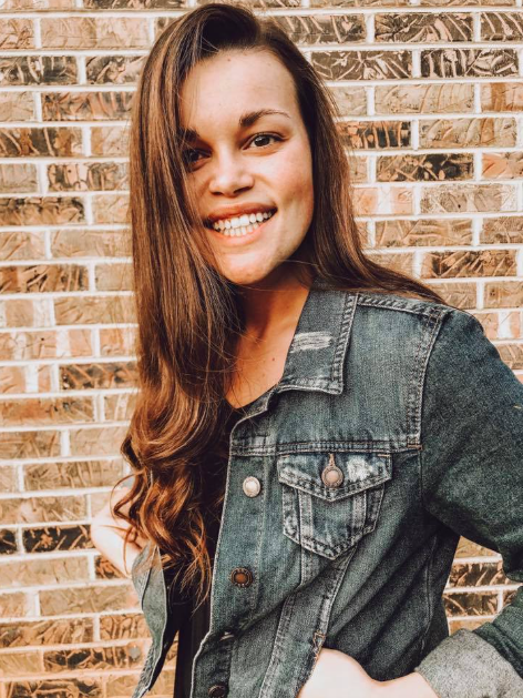 Katie Wolferding photographed after her surgery, dated June 2019 | Source: Facebook/katiewolferding