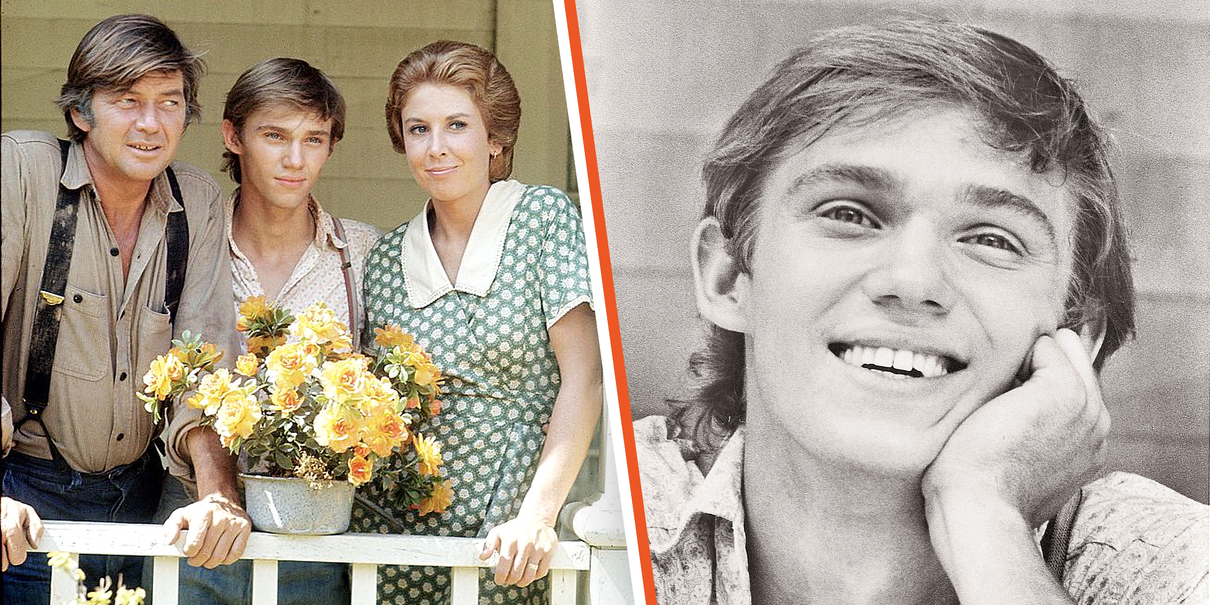 Ralph Waite, Richard Thomas, and Michael Learned, 1974 | Richard Thomas, 1970 | Source: Getty Images