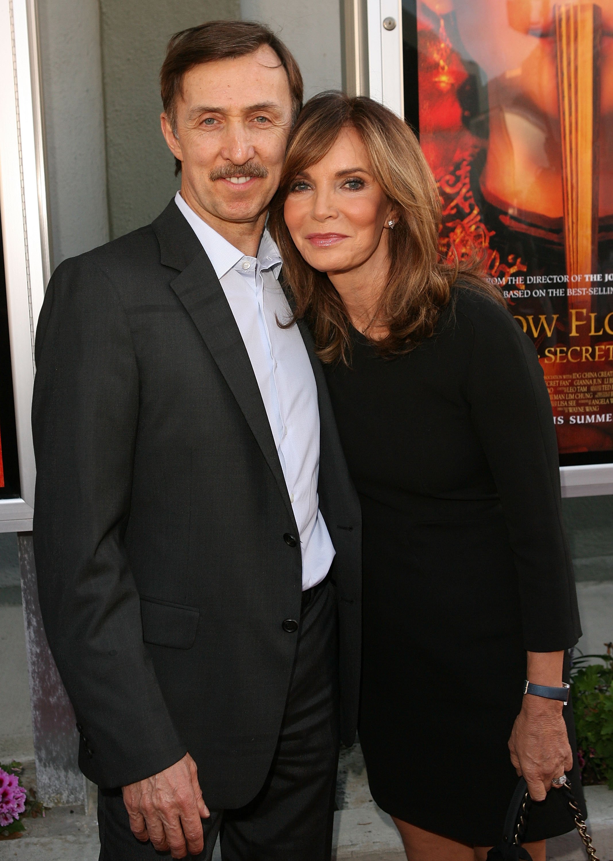 Brad Allen and his wife Jaclyn Smith attend the "Snowflower and the Secret Fan" film screening at the Fox Studio Lot on July 11, 2011, in Century City, California. | Source: Getty Images