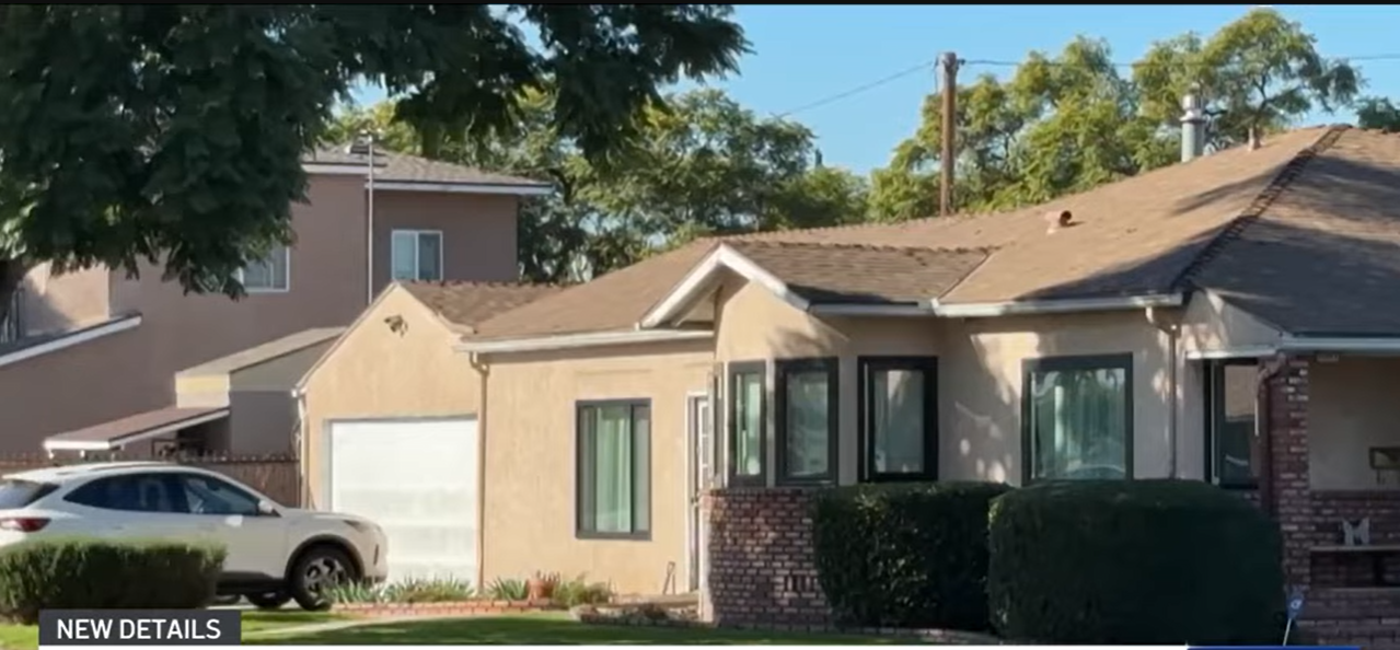 The home where the killings took place, dated January 17, 2026 | Source: YouTube/@NBCLA
