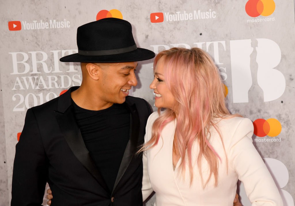 Jade Jones and Emma Bunton attend The BRIT Awards 2019 held at The O2 Arena on February 20, 2019 | Photo: Getty Images