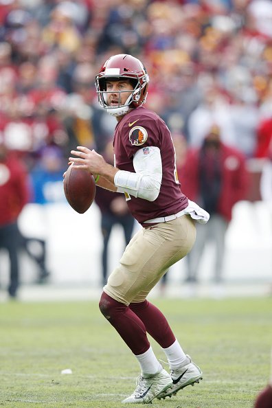 Alex Smith at FedExField on November 18, 2018 in Landover, Maryland. | Photo: Getty Images