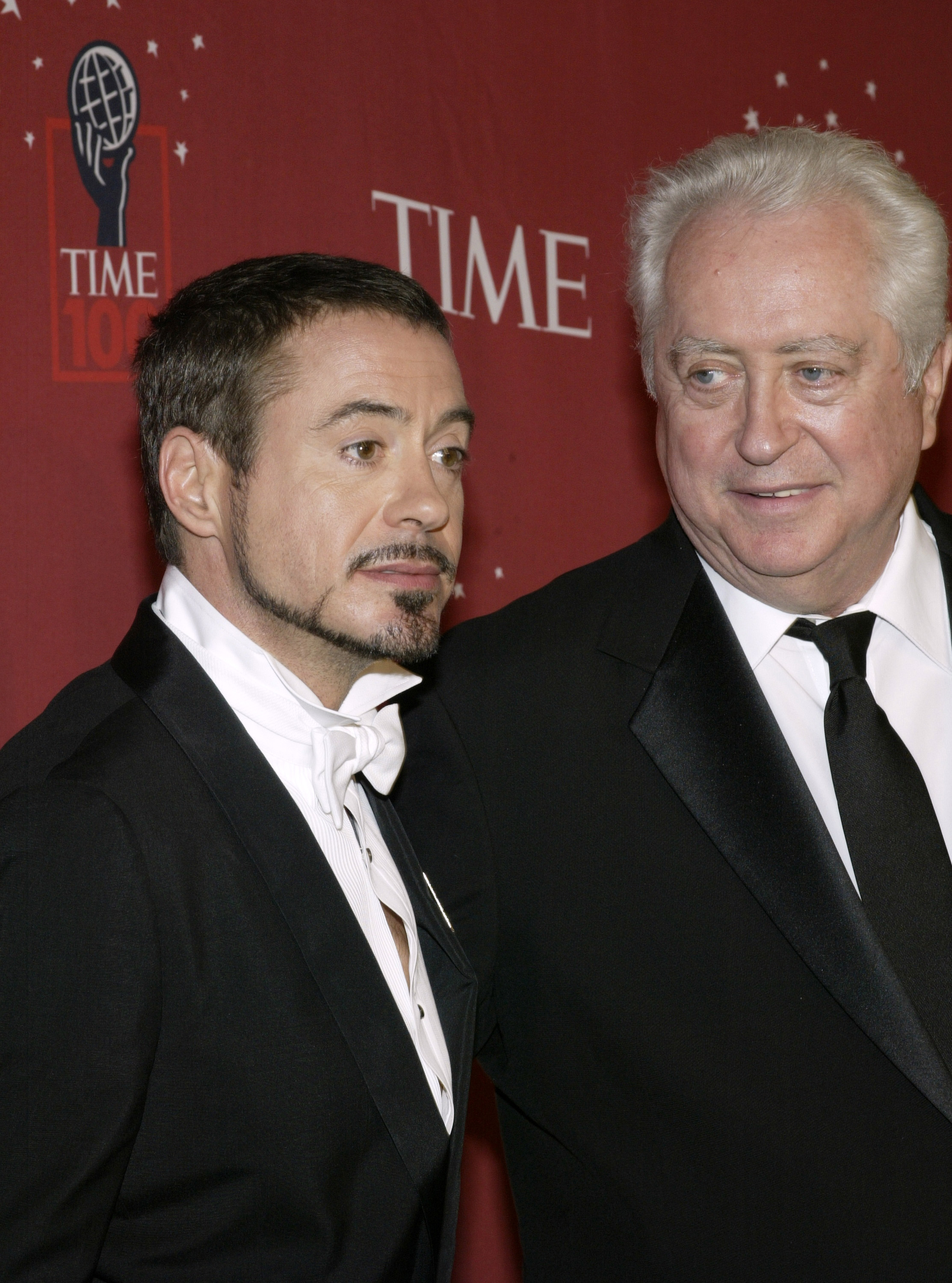 Robert Downey Jr. and Robert Downey Sr. in New York City, on May 8, 2008. | Source: Getty Images