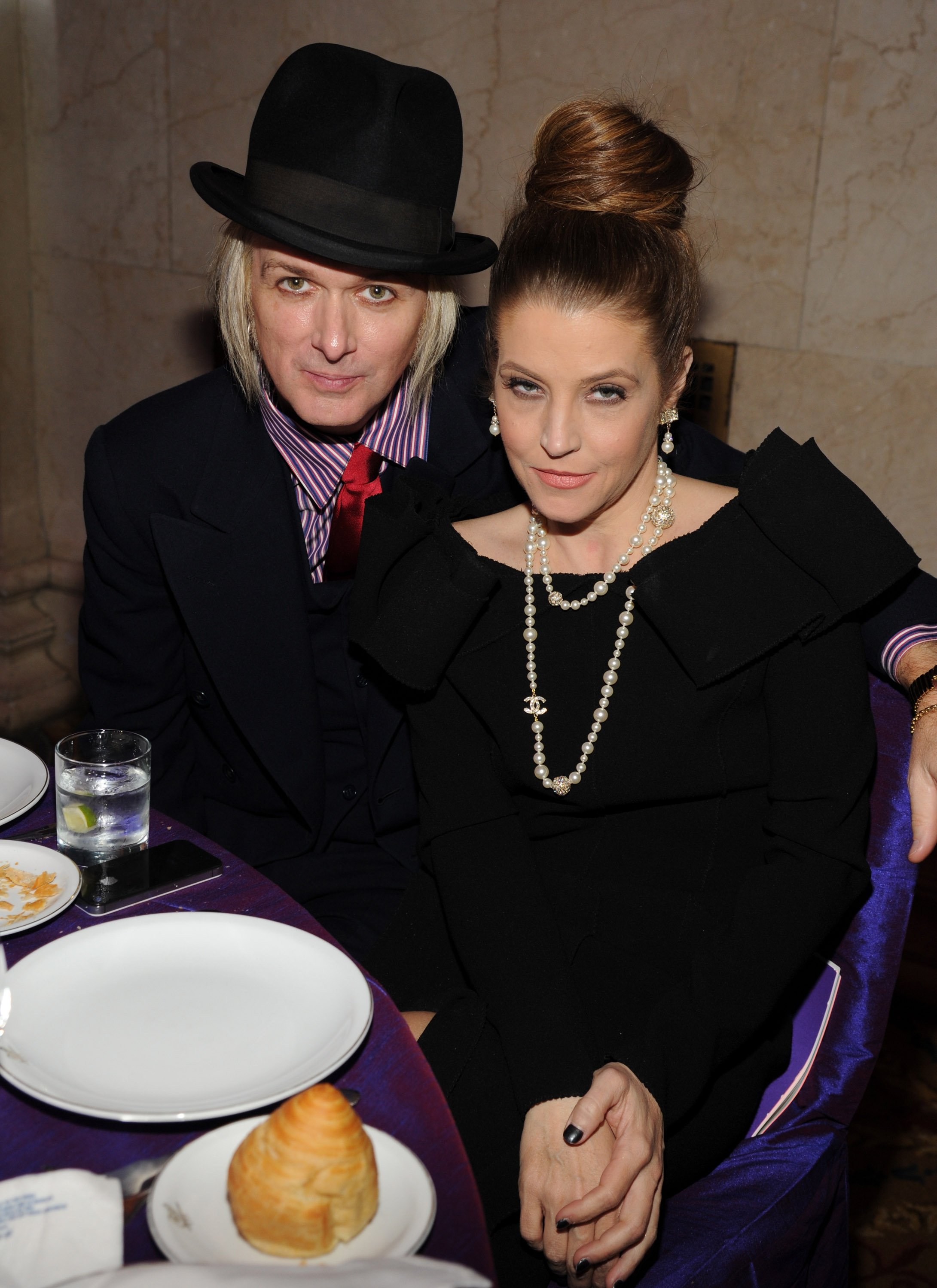 Michael Lockwood und Lisa Marie Presley, 2013 | Quelle: Getty Images