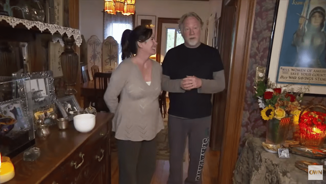 Melissa Gilbert and her husband Tim Busfield speaking to "OWN" at their Michigan home. | Source: YouTube/OWN