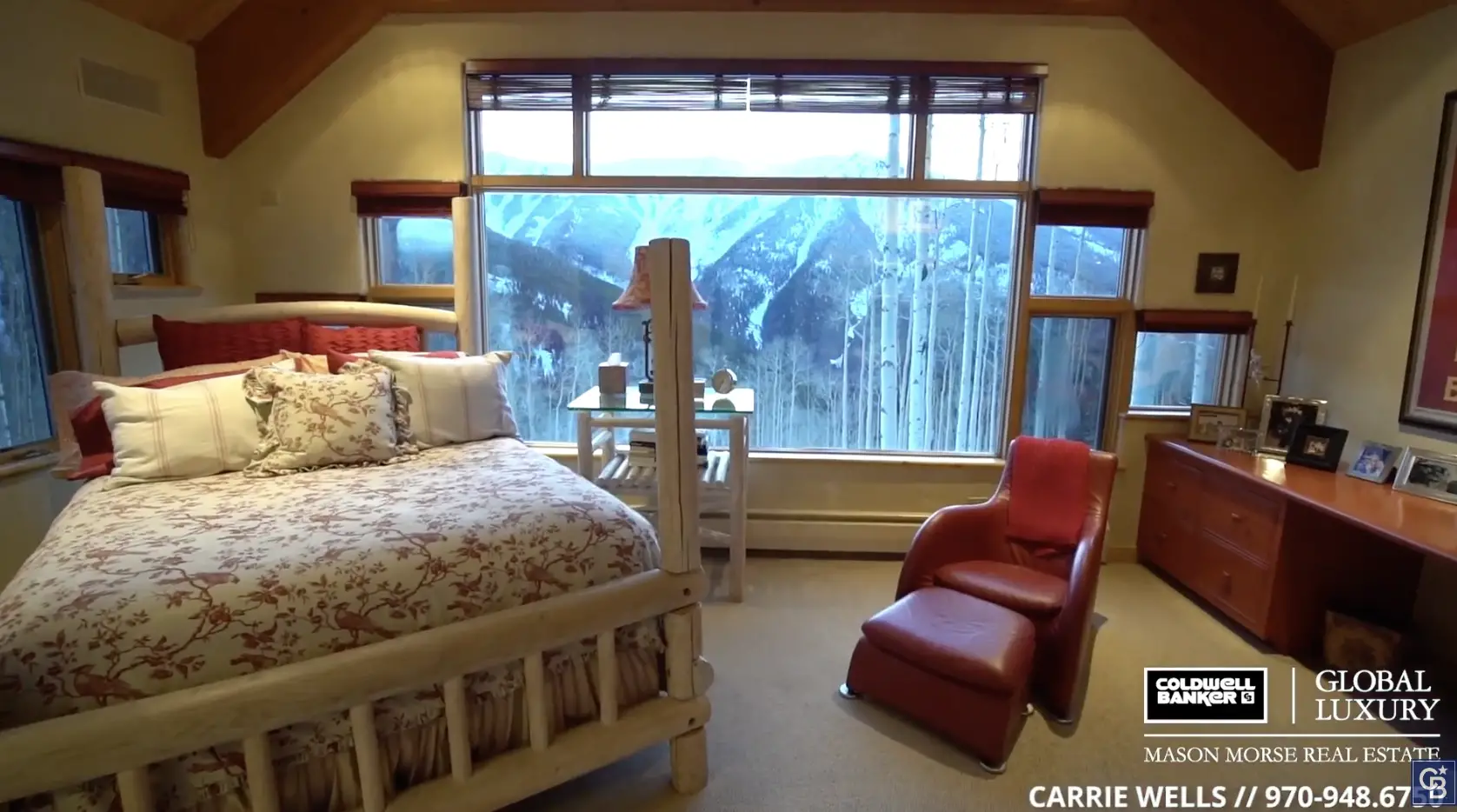 Melanie Griffith's Aspen mansion | Source: youtube.com/@coldwellbanker