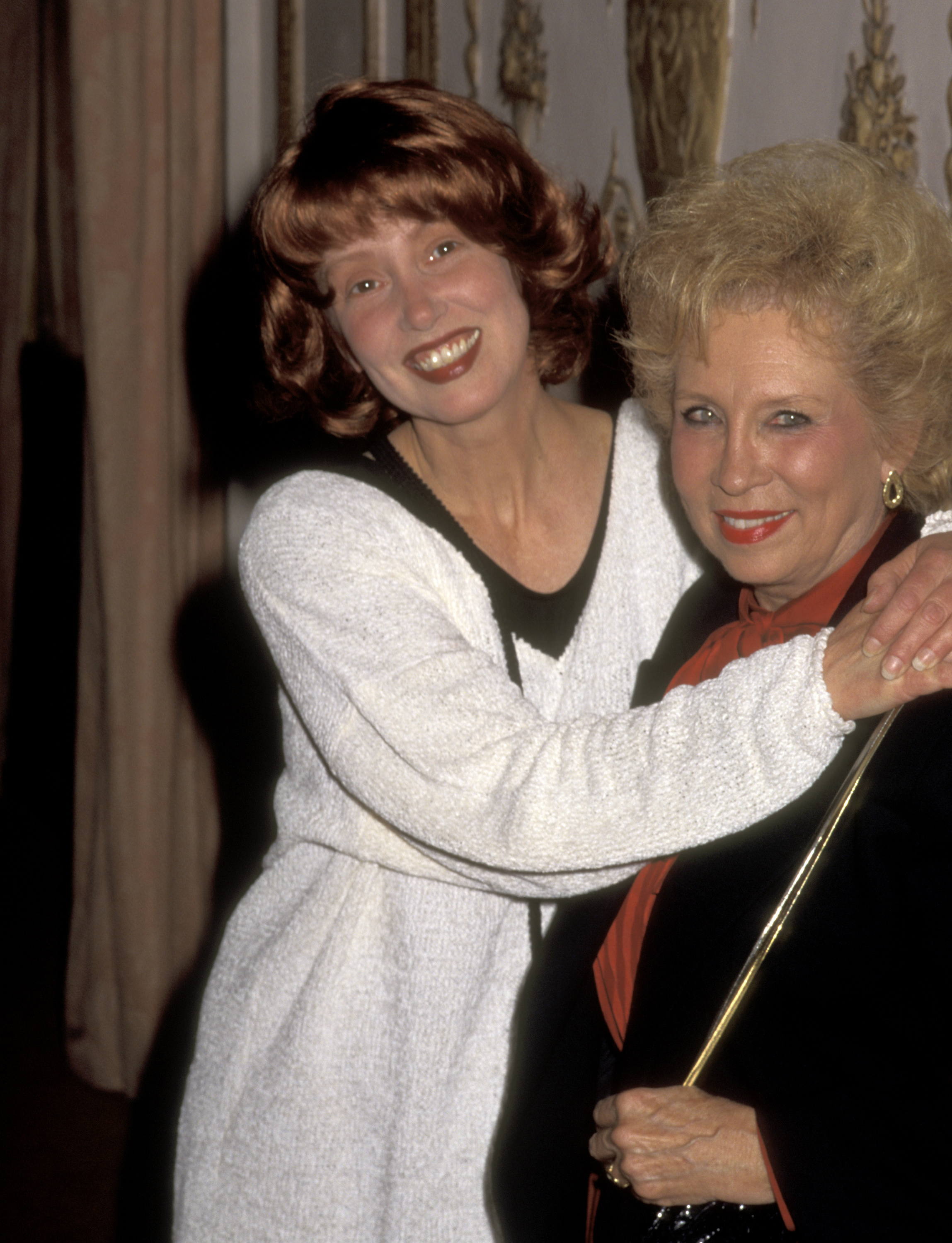 Shelley Duvall and her mother Bobbi Duvall attend an event in New York on February 23, 1995 | Source: Getty Images