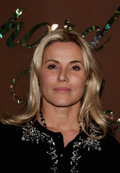 La présentatrice Sophie Favier lors du lancement de la nouvelle campagne Chopard "Kind of Magic" à Paris. | Photo : GettyImage