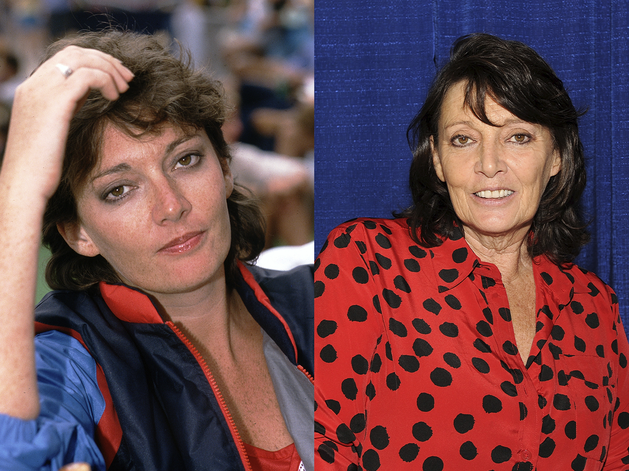 Sarah Douglas on June 15, 1985 | Sarah Douglas on November 2, 2013 | Source: Getty Images