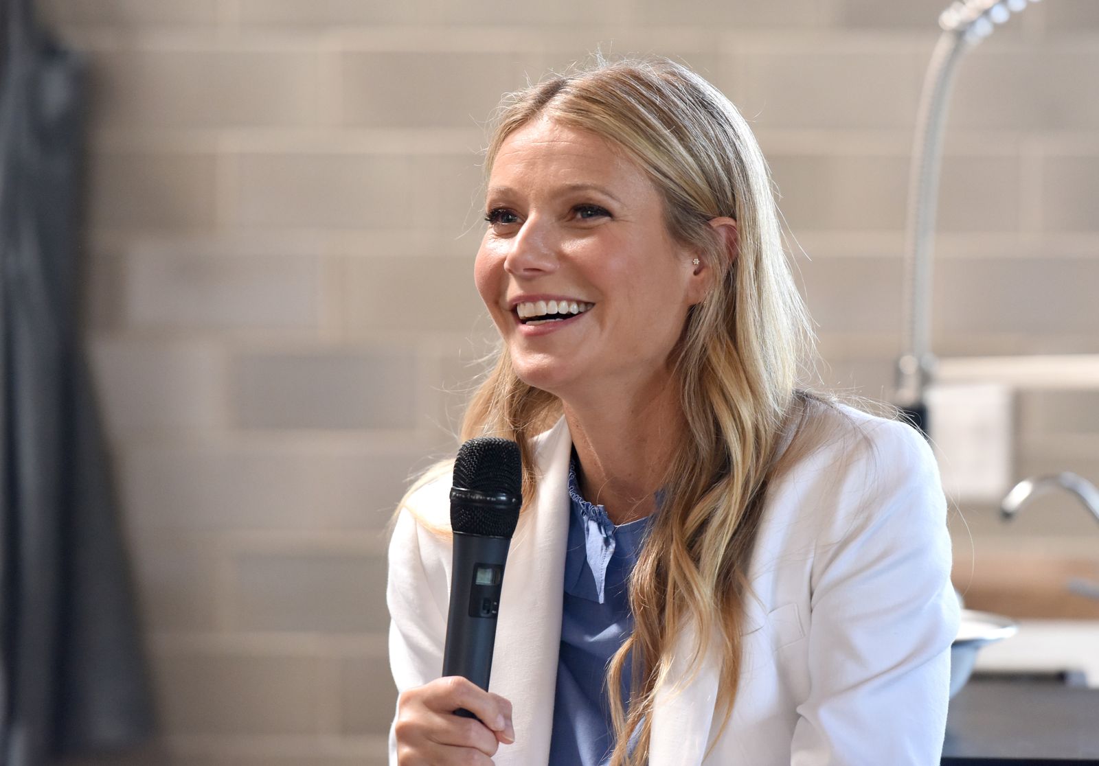 Gwyneth Paltrow speaking at a Goop event in Santa Monica, California May 16, 2017 | Getty Images