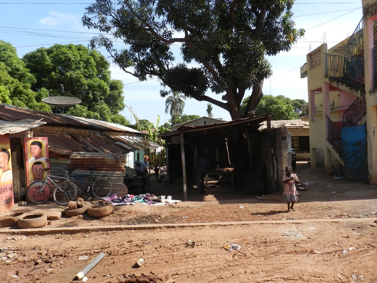 Aldea de Gambia. Fuente: PxHere Aldea de Gambia. Fuente: PxHere