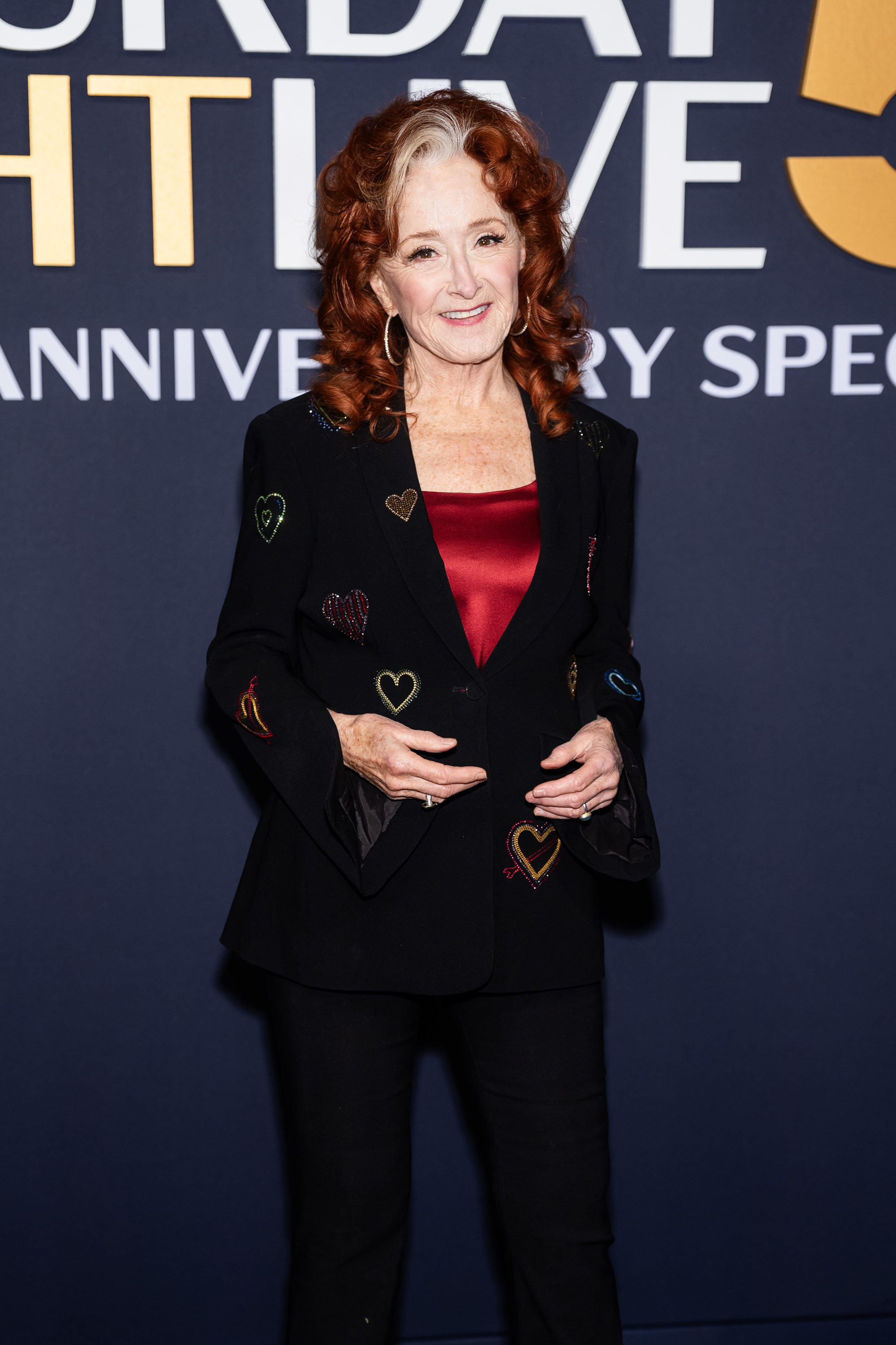 Bonnie Raitt attends "SNL50: The Anniversary Special" on February 16, 2025, in New York City. | Source: Getty Images