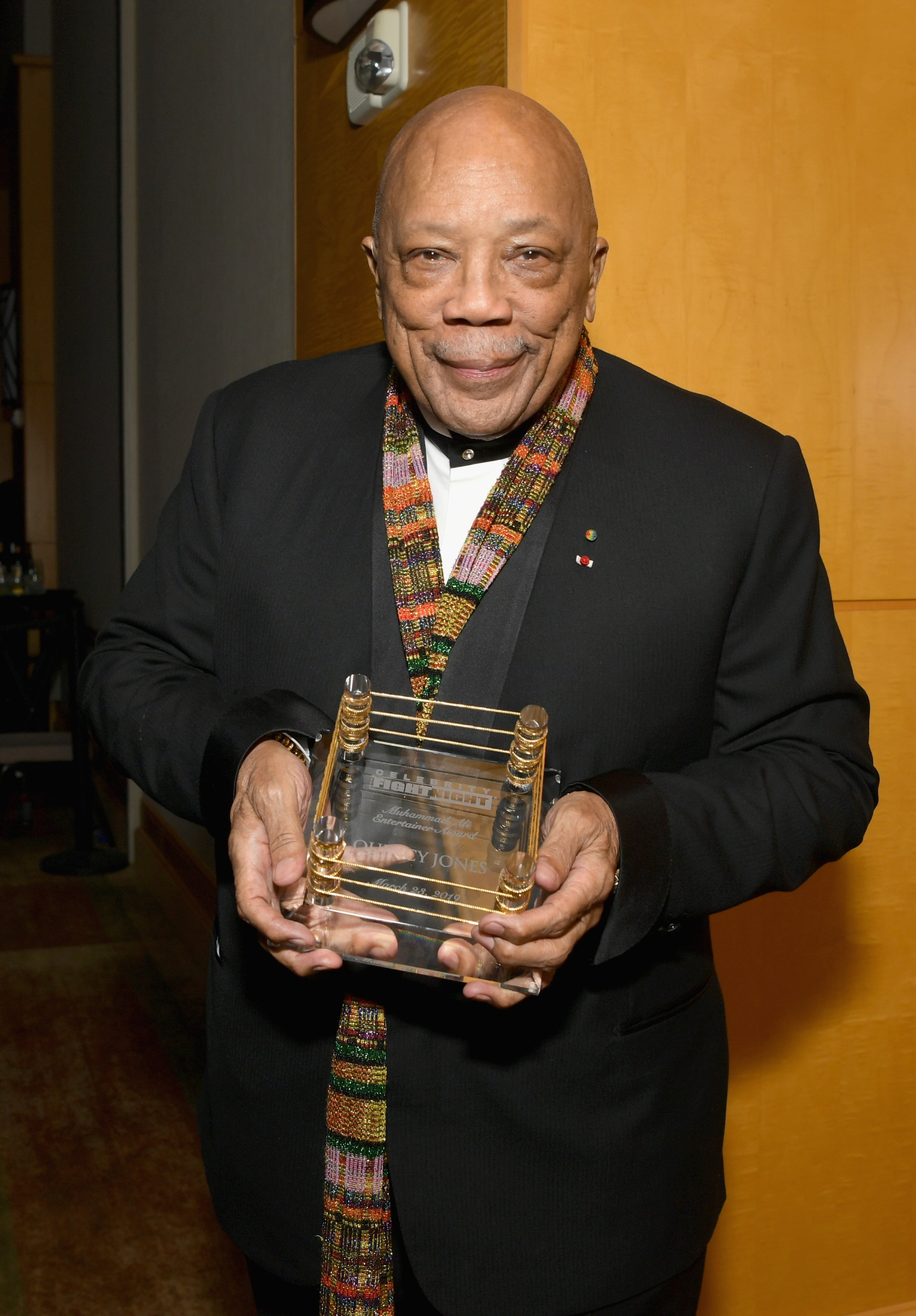 Quincy Jones was last hospitalized in 2023 following a bad reaction to food. | Source: Getty Images