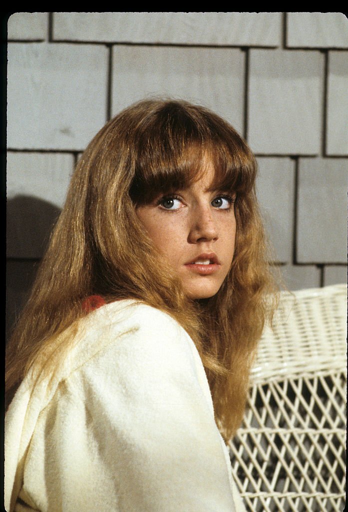 Dana Plato on the set of "Letting Go" | Photo: Getty Images
