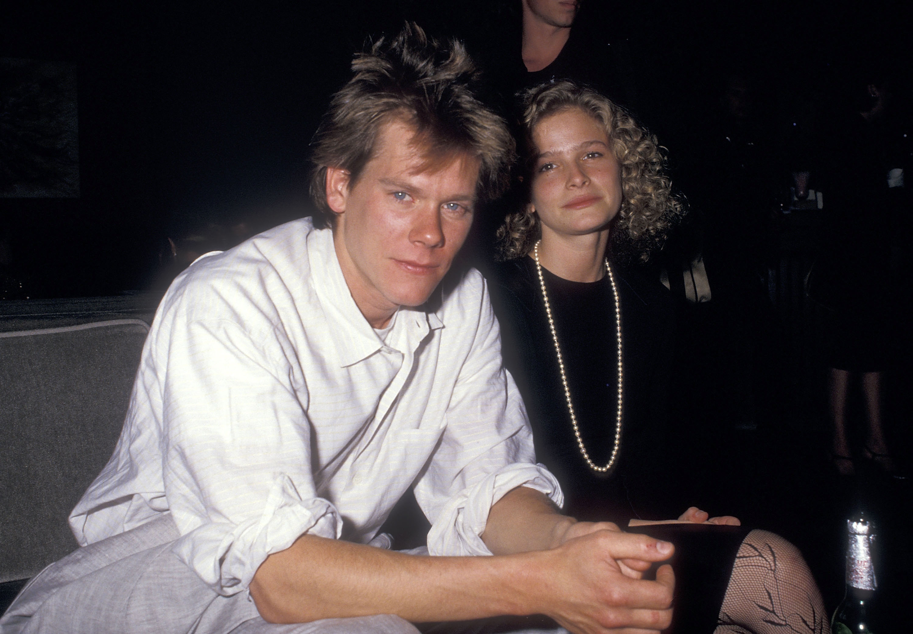 Kevin Bacon and Kyra Sedgwick on April 27, 1987 in New York City | Source: Getty Images