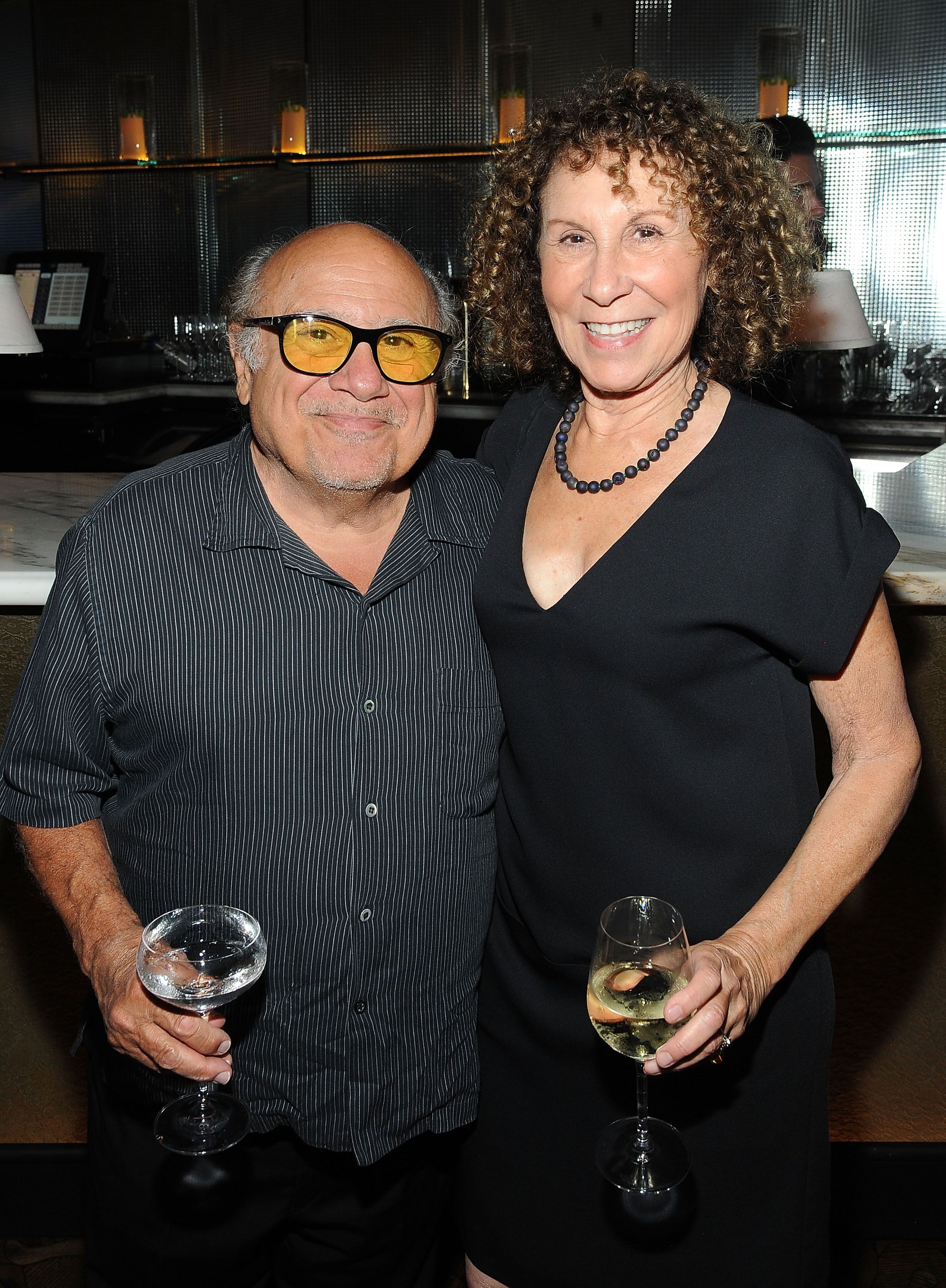 Danny DeVito and Rhea Perlman attend Hulu's 'The Mindy Project' Season Four premiere. | Source: Getty Images