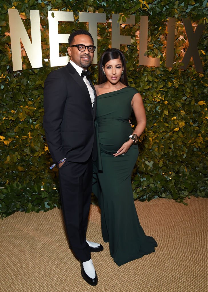 Mike Epps and Kyra Robinson attend the Netflix 2020 Golden Globes after party | Photo: Getty Images