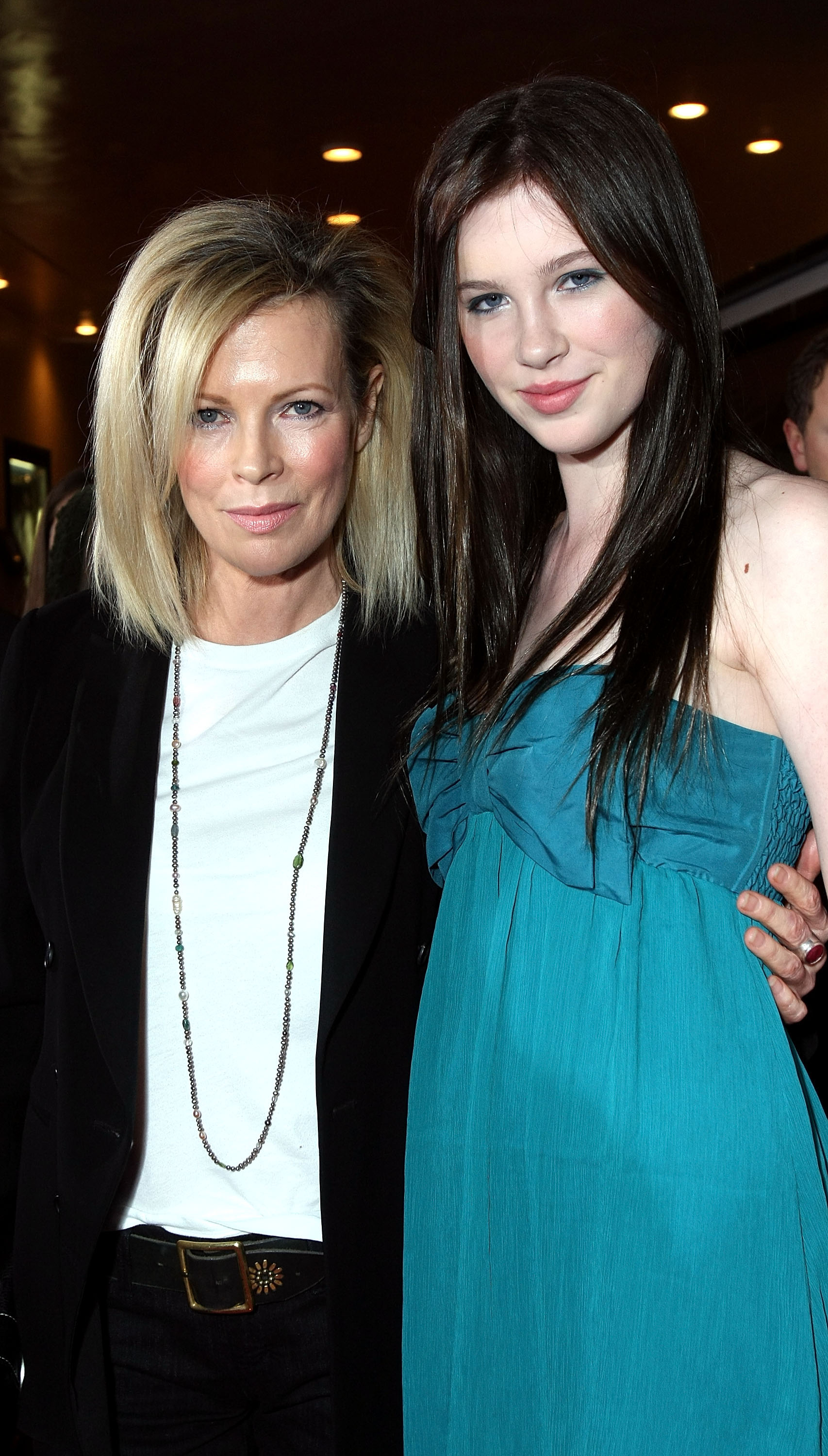 Kim Basinger and Ireland Baldwin in Westwood, California on November 17, 2008 | Source: Getty Images