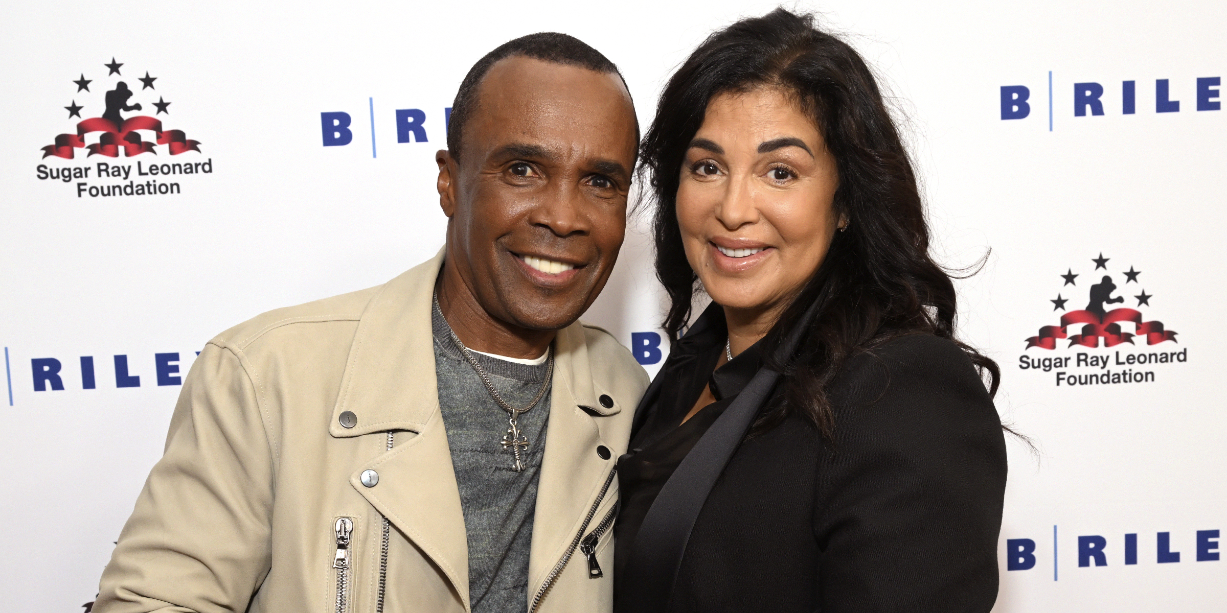 Bernadette Robi and Sugar Ray Leonard | Source: Getty Images