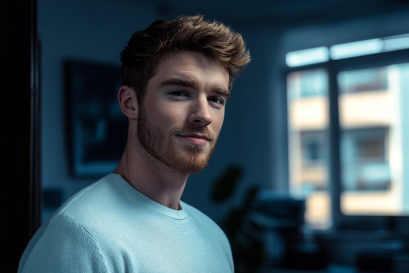 A young man | Source: Midjourney