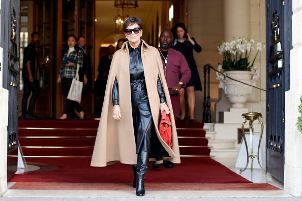 Kris Jenner at a hotel in Paris, France on September 23, 2019 | Photo: Getty Images