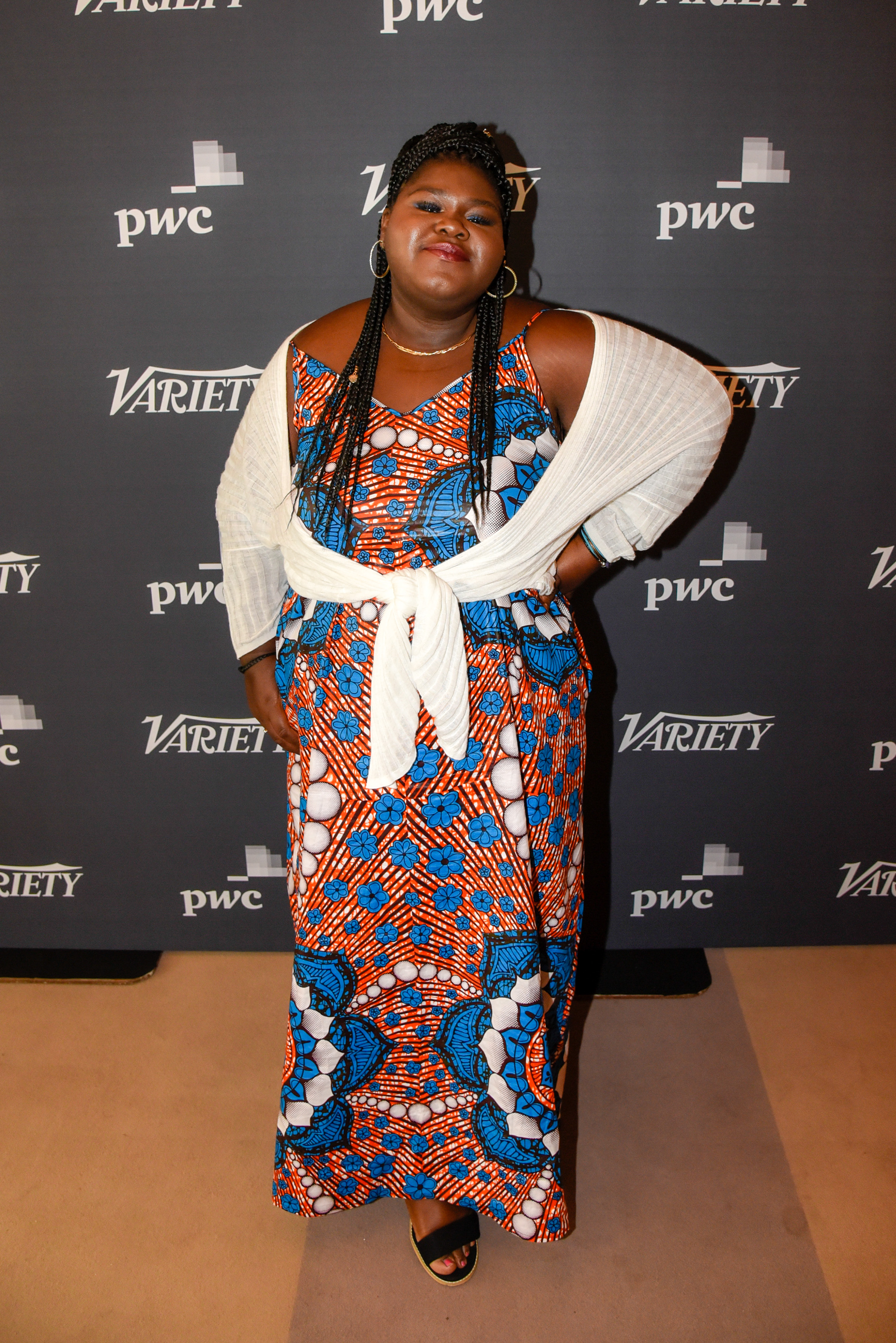 Gabourey Sidibe at the Variety Cannes Lions Studio at the Cannes Lions Festival in France on June 21, 2017 | Source: Getty Images