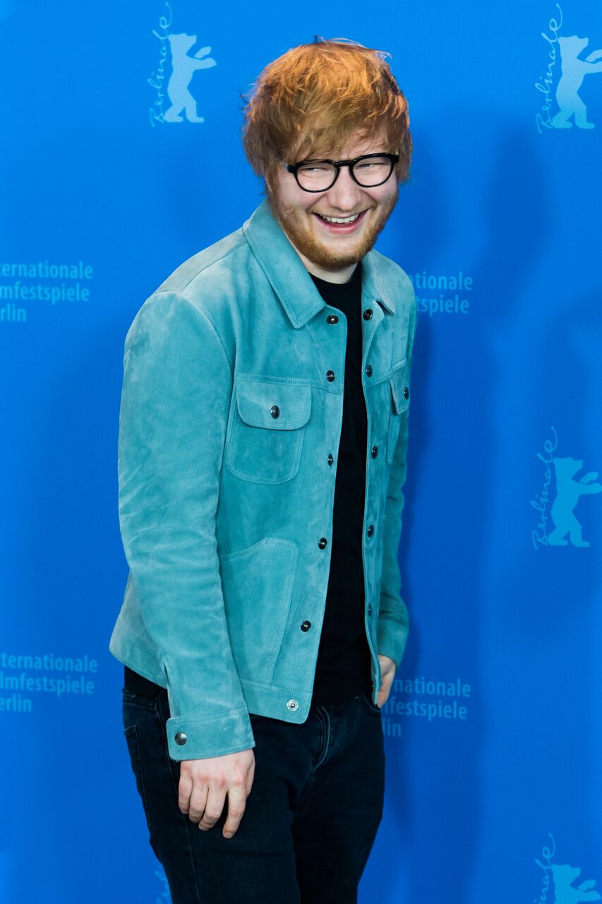 Ed Sheeran poses at the 'Songwriter' photo call. | Source: Getty Images